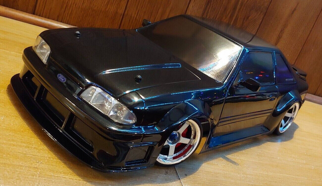 For Traxxas 4TEC Car BODY Shell FORD MUSTANG FOX Include WHEELS