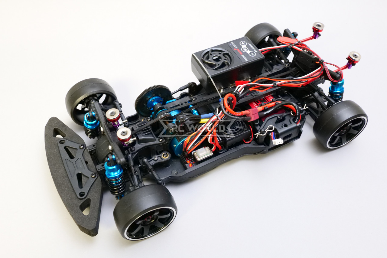 RC 1/10 Nissan SKYLINE GT-R Nismo Motul Brushless RTR W/ LED /Sound