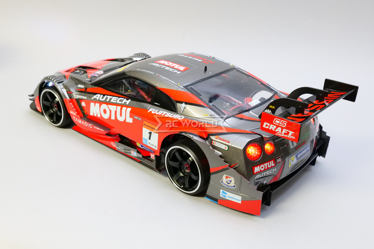 RC 1/10 Nissan SKYLINE GT-R Nismo Motul Brushless RTR W/ LED /Sound