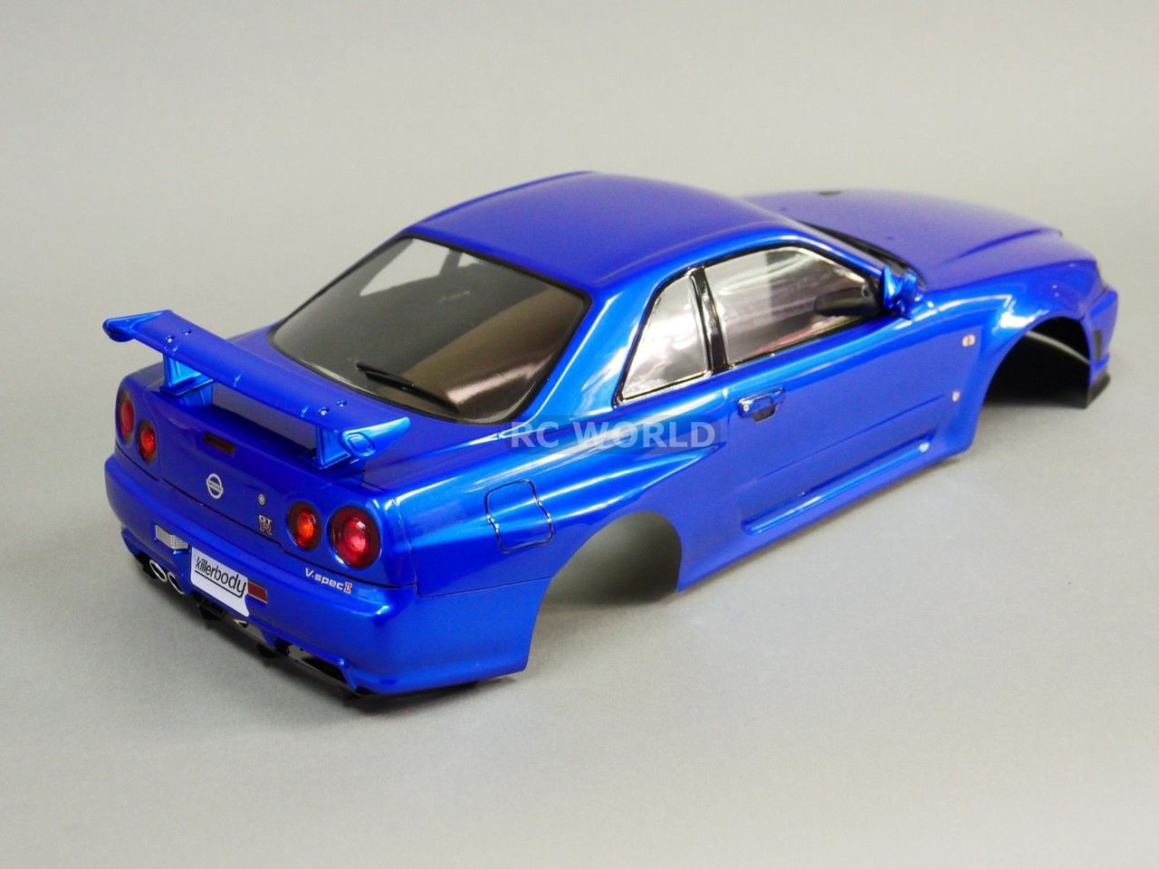 安い，本物保証】 1/10 Killerbody 日産 スカイライン R34 GT-R 塗装済