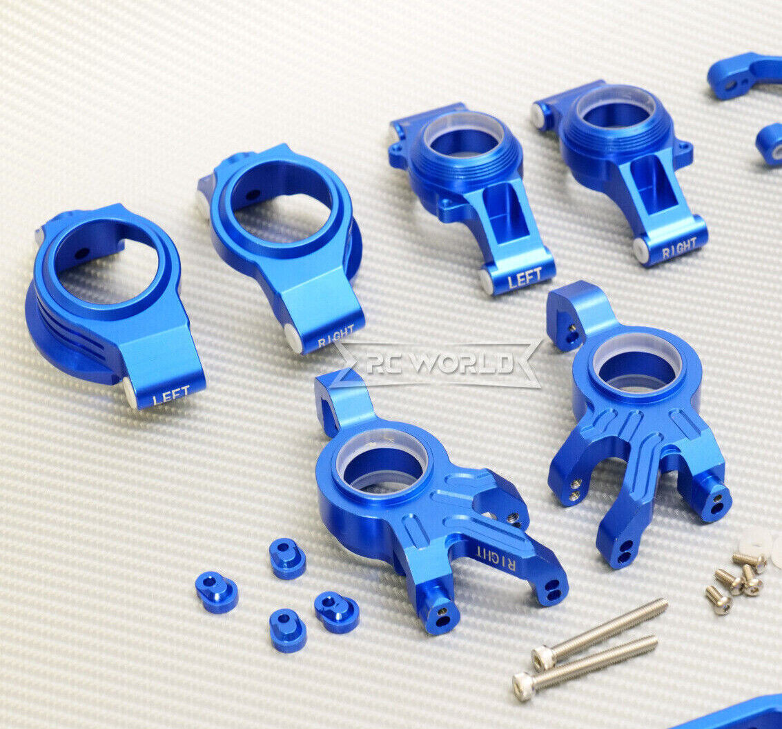GPM For Traxxas X-Maxx METAL UPGRADE SET Arms, Knuckles, Hubs