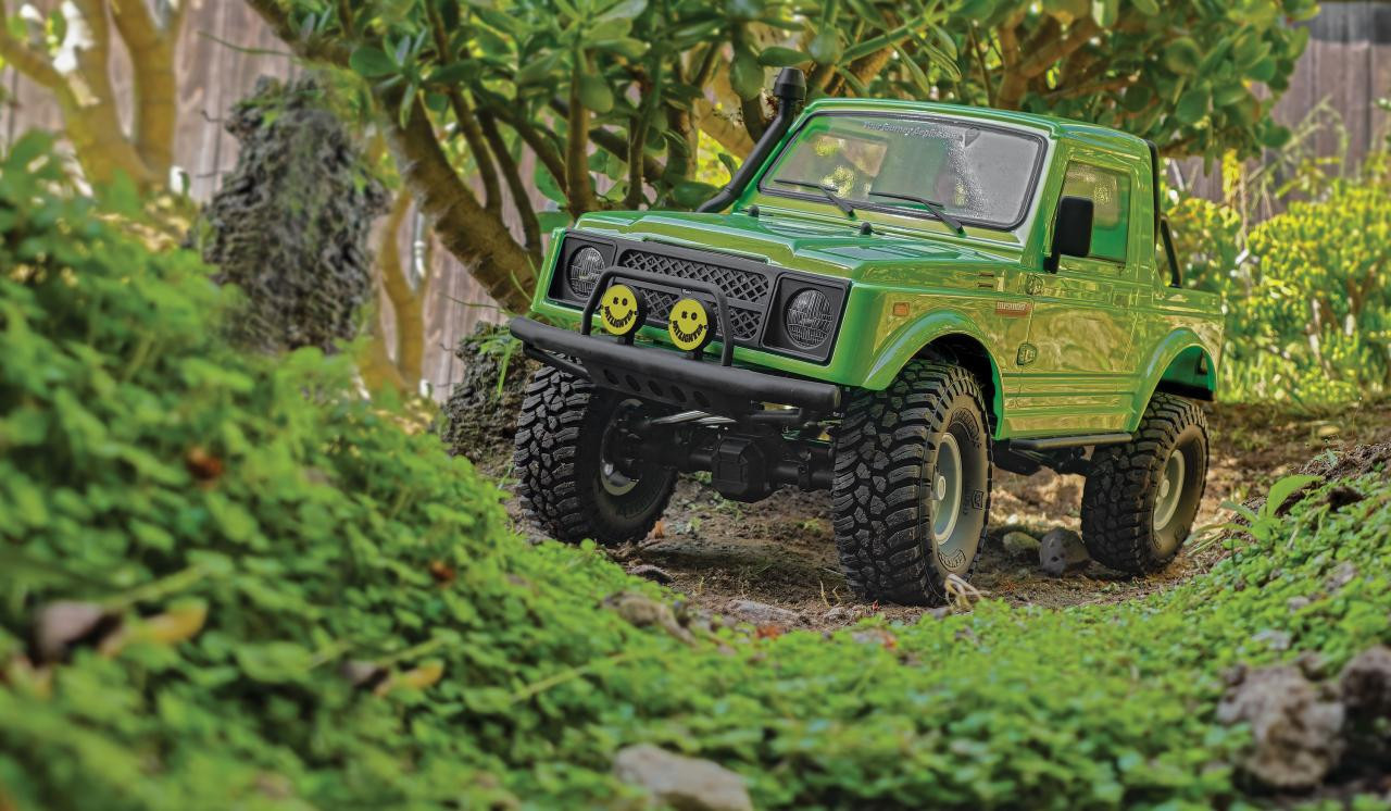 RC 1/10 SUZUKI SAMURAI Bushido 4X4 Truck -RTR- *GREEN*