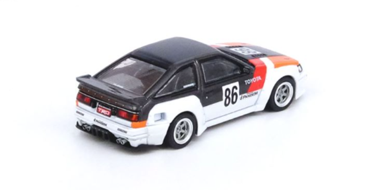 1/64 TOYOTA AE86 Levin Pandem Rocket Bunny INAZUMA Model Car