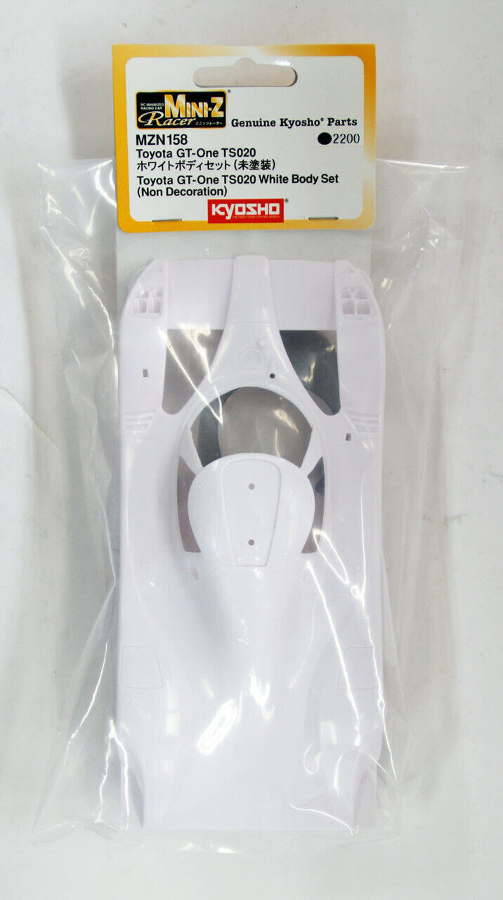 Kyosho 1/28 Mini Z Body TOYOTA GT-ONE GT1 TS020 -WHITE-Unpainted 