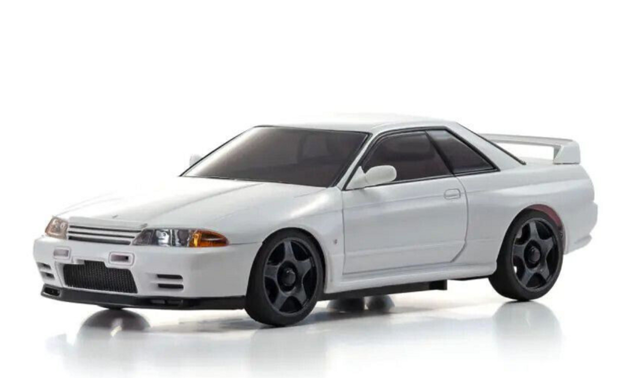 銀座販売京商 MINI-Z 日産スカイライン GT-R R32 ガンメタ ミニッツレーサー ASCオートスケールコレクション Nissan SKYLINE RB26DETT RCボディ ボディ