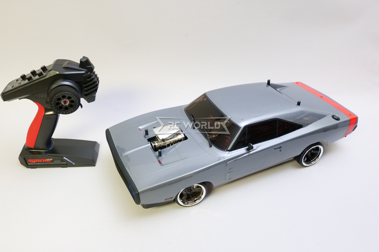 Kyosho RC Car DODGE CHARGER Super Charged Resto Mod DRIFT W/ LED +