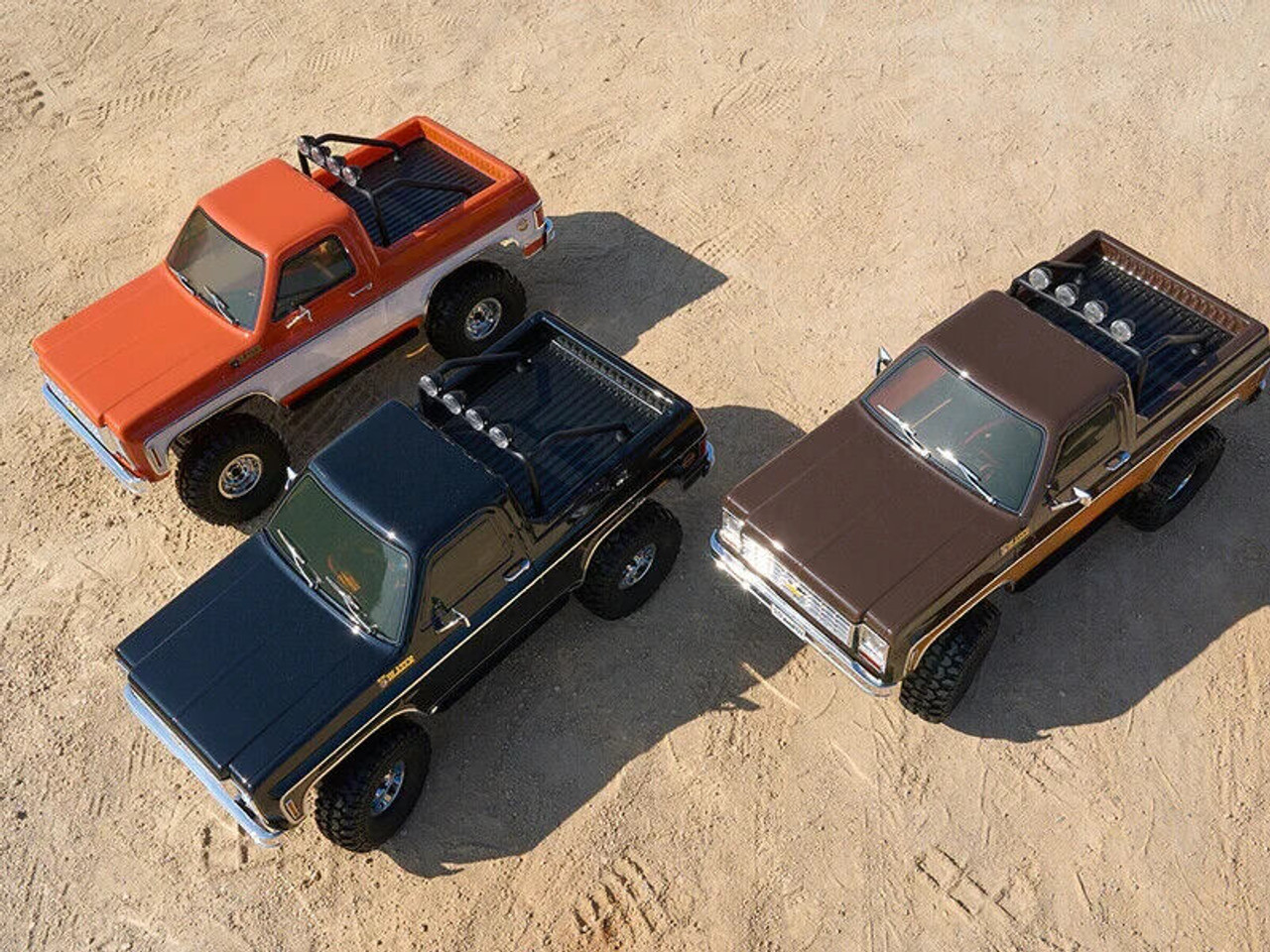 RC 1/10 FCX10 CHEVY K5 BLAZER 4X4 *RTR* V2 *2-SPEED* -