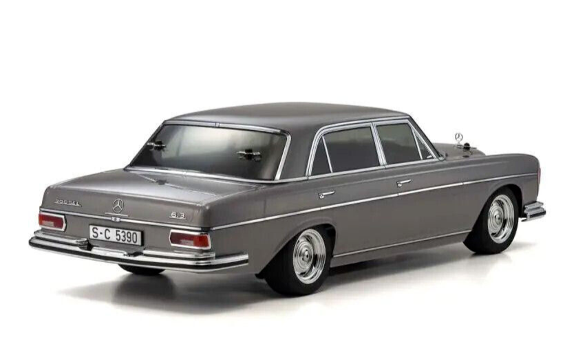 Kyosho 1/10 Body MERCEDES BENZ 300 SEL 6.3 *FINISHED* -GRAY- #FAB713BE