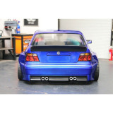 1/10 RC Car BODY Shell BMW M3 E36 Compact *Finished* -BLUE-