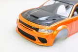 RC 1/10 Car Body DODGE CHARGER SRT *FINISHED* -ORANGE-