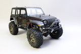 RC 1/10 JEEP WRANGLER Rubicon 4 Door Truck 4x4 RTR -BLACK-