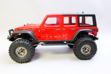 RC 1/10 JEEP WRANGLER Rubicon 4 Door Truck 4x4 RTR -RED-