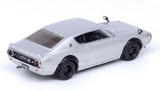 1/64 Die Cast NISSAN SKYLINE 2000 GT-R Model Car -SILVER-