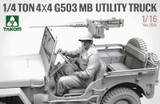 Takom 1/16 G503 MB Military JEEP Truck 1/4 Ton 4x4 Utility Model Kit