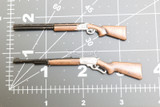 RC 1/10 Scale SHOTGUN Double Barrel -BROWN- Metal Weapon Rifle Gun