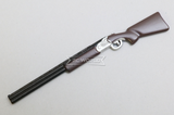 RC 1/10 Scale SHOTGUN Double Barrel -BROWN- Metal Weapon Rifle Gun