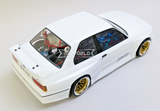 RC 1/10 BMW E30 M3 Drift Car RTR W/ LED + Magnet Mounts -BLACK-