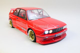 HPI 1/10 RC Body Shell BMW E30 M3 200mm -PAINTED- #17540 *RED*