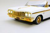 RC 1/10 Low Rider 1964 CHEVY IMPALA Convertible Hopping - RTR - WHITE 