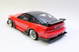RC 1/10 Drift NISSAN 180SX Brushless w/ Pop Up Lights + Sounds -RTR- BLUE
