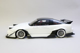 RC 1/10 BODY Shell NISSAN 180SX Wisteria w/ Pop Up Lights *FINISHED* -SILVER-