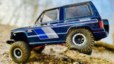 RC 1/10 Truck Body MITSUBISHI PAJERO XL * Finished* -NAVY- 313MM