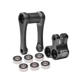 For 1/4 Losi Promoto Bike KNUCKLE & PULL ROD Metal Upgrade #MX030 -BLACK-