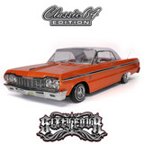 RC 1/10 Low Rider 1964 CHEVY IMPALA Hopping - RTR - *BLUE/WHITE TOP*