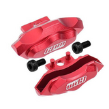 For Traxxas 1/10 4-TEC ALUMINUM BRAKE CALIPERS FRONT Or REAR (2pcs) GT006 -RED-