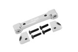 For Traxxas 1/10 4-TEC ALUMINUM FRONT LOWER SUSPENSION MOUNT GT008 -SILVER-