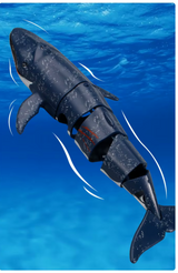 RC Micro WHALE Radio Control BLUE WHALE -GOLDBLUE -