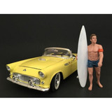 1/24 Scale SURFBOARD W/ Roof Rack + Decals Model Kit (2 boards) -UNPAINTED-