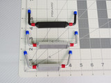 RC 1/10 Scale FULL INTERCOOLER KIT W/ PIPES *Silver* -LARGE- (1pc)