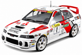 1/10 BODY Shell MITSUBISHI LANCER EVO VI Rally 1997 Body -FULL OPTION- *Clear*