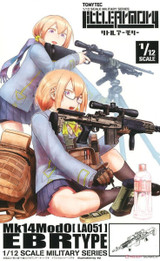 TomyTec Little Armory 1/12 LA051 Mk14Mod0 EBR Rifle GUN Model Kit