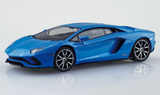 Aoshima 1/32 LAMBORGHINI AVENTADOR S Plastic Model Kit *WHITE*