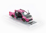 1/64 Die Cast IZUZU D-MAX 2018 Low Rider (RHD) TMCS Malaysia Show-PINK- 64B0422