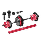 GPM For Traxxas Mini Maxx FRONT Or REAR COMPLETE DIFFERENTIAL #TXMM3747 -RED-