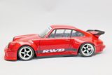 RC 1/10 BODY Shell PORSCHE 930 TURBO RWB Body -CLEAR-