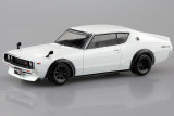 Aoshima 1/32 NISSAN SKYLINE GT-R C110 Custom Snap Model Kit *BLUE*