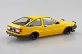 Aoshima 1/32 TOYOTA SPRINTER TRUENO Custom Wheels Snap Model Kit *RED*