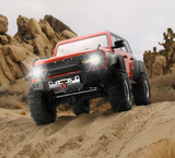 RC 1/10 FORD BRONCO 4X4 2-Speed Diff Lockers Truck *RTR* -RED-