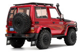 RC 1/10 TOYOTA LAND CRUISER LC71 4X4 Truck *RTR* -RED-