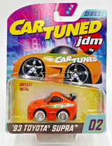 Car Tuned 1/64 JDM 1993 TOYOTA SUPRA Series 1 Die Cast Car
