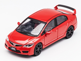 GCD 1/64 HONDA CIVIC TYPE-R FD2 (RHD) Die Cast Car -RED-
