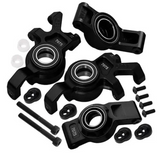 GPM For Traxxas OVERSIZE STEERING HUBS For 1/5 X MAXX / XRT #TXM2122N -BLACK-
