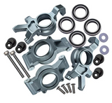 GPM For Traxxas OVERSIZE KNUCKLE ARMS For 1/5 X MAXX 4X4 6S/8S #TXM2122L -GUN-