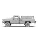 Ak Interactive 1/35 CHEVY PICK UP TRUCK M1008 Troop Carrier Model Kit #AK35030