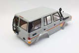 RC 1/10 Truck Body TOYOTA LAND CRUISER LC71 RESCUER *Finished* 325MM -WHITE-