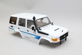 RC 1/10 Truck Body TOYOTA LAND CRUISER LC71 RESCUER *Finished* 325MM -WHITE-